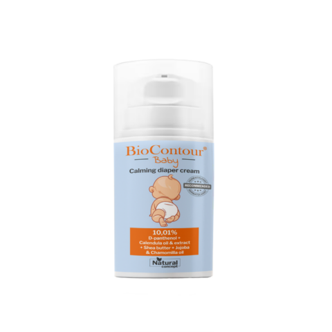 BioContour fényvédő Nyugtató baba popsiápoló krém - Naturix minősítésű natúrkozmetikum "A baba az élet csodája!" Természetes olajokban (shea vaj, repce olaj, méhviasz és jojoba olaj) gazdag textúrájú, kellemes illatú babapopsi krém, mely hozzájárul a bőr természetes védőrétegének erősítéséhez és segít megőrizni a bőr nedvességtartalmát. D-panthenol, körömvirág, kék kamilla és allantoin tartalma csökkenti a bőr irritációját, gyulladását és elősegíti a gyógyulását. Cink-oxid ásványi összetevője képes megvédeni a bőrt a nedvességtől és az irritáló anyagoktól, pelenkakiütés megelőzésére és kezelésére hatékonyan alkalmazható. Dr. Berczik-Nagy Ildikó gyermek és felnőtt bőrgyógyász ajánlásával: „A baba bőre a pelenka használat során állandó irritációnak van kitéve. A pelenkakiütések és az ekcémás tünetek e/kerülése végett külónösen fontos odafigyelni arra, hogy az ápolási termékek natúr összetevőket tartalmazzanak, melyek segítik megőrizni a bababőr hidratáltságát és természetes egészségét!" Kiszerelés: 100 ml (37,9 Ft / 1ml)