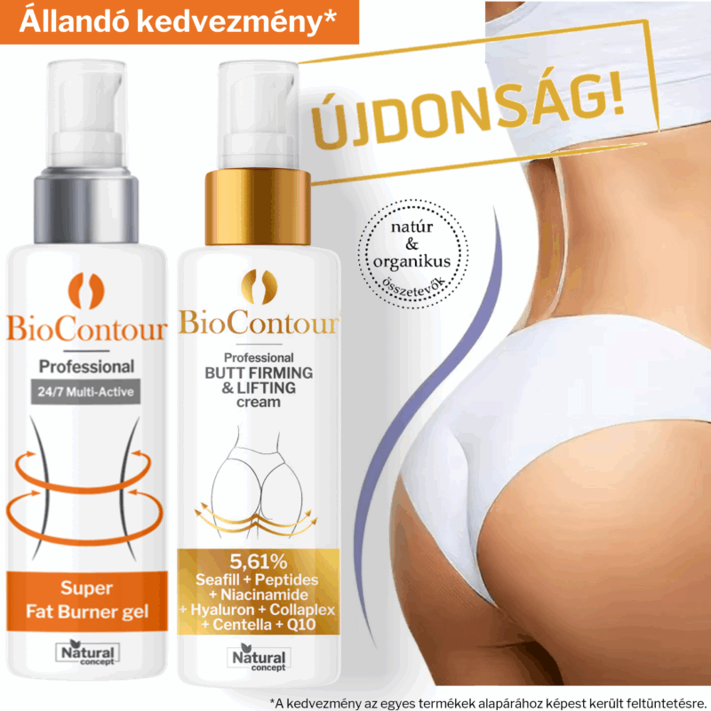 Babaápolási csomag 3 ÚJDONSÁG! <br>"Feszes popó" <br>alakformáló csomag